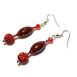 Football Team Spirit Earrings